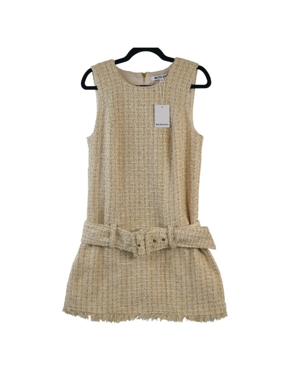 NEW Walter Baker Vanna Dress Sahara Tweed Size 6 With Tags